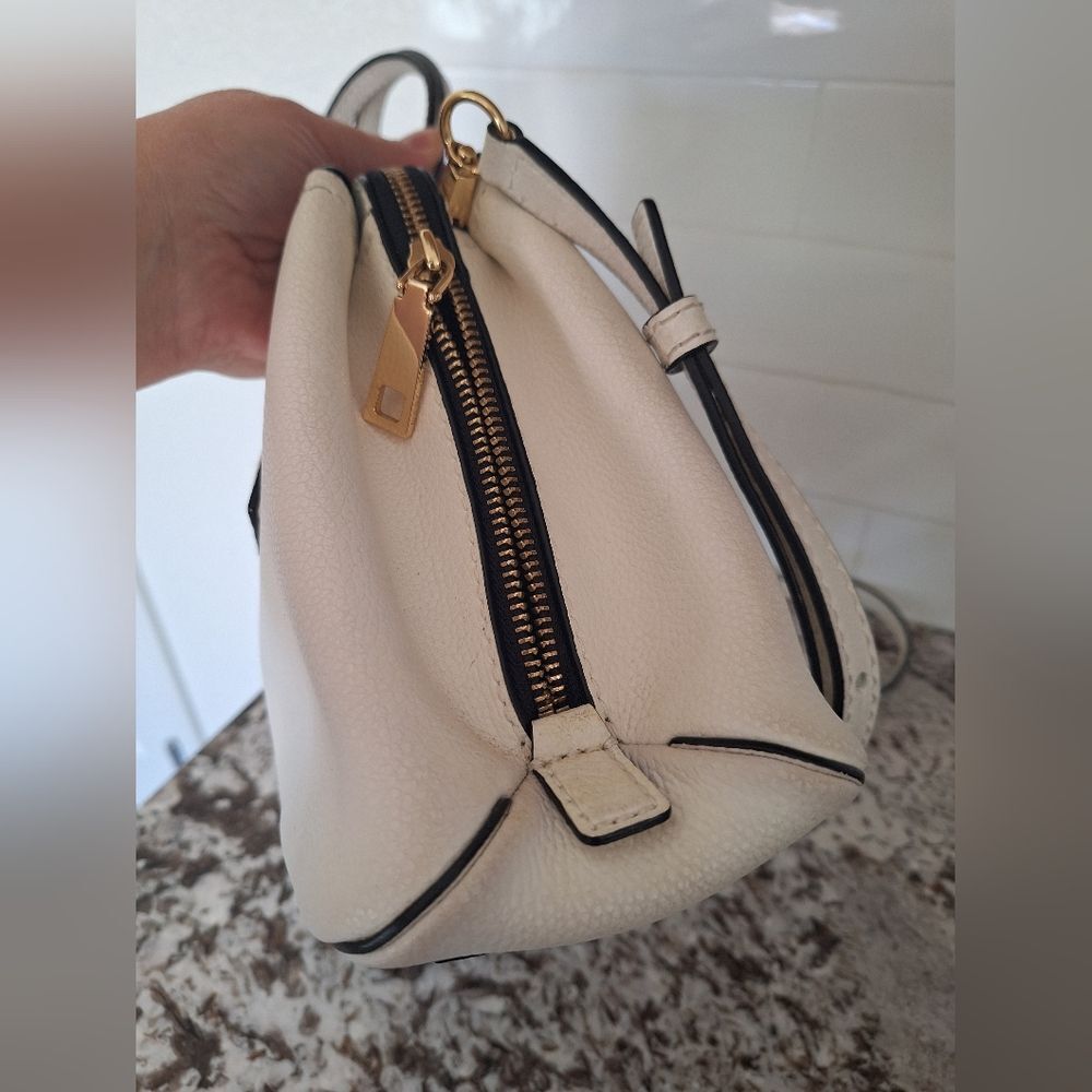 Marc Jacobs White leather tote crossbody bag - Picture 3 of 12